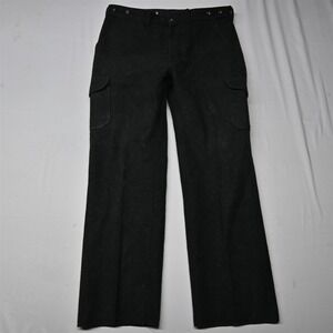 Vtg CC Filson 38x30 Charcoal Gray USA Made Style 87 Mackinaw Wool Cargo Pants